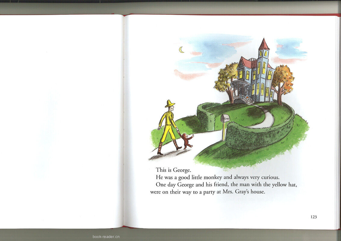 Curious George Goes to a Costume Party绘本故事第2页