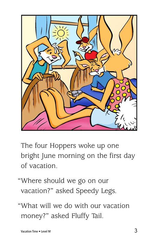 Vacation Time!绘本故事第3页