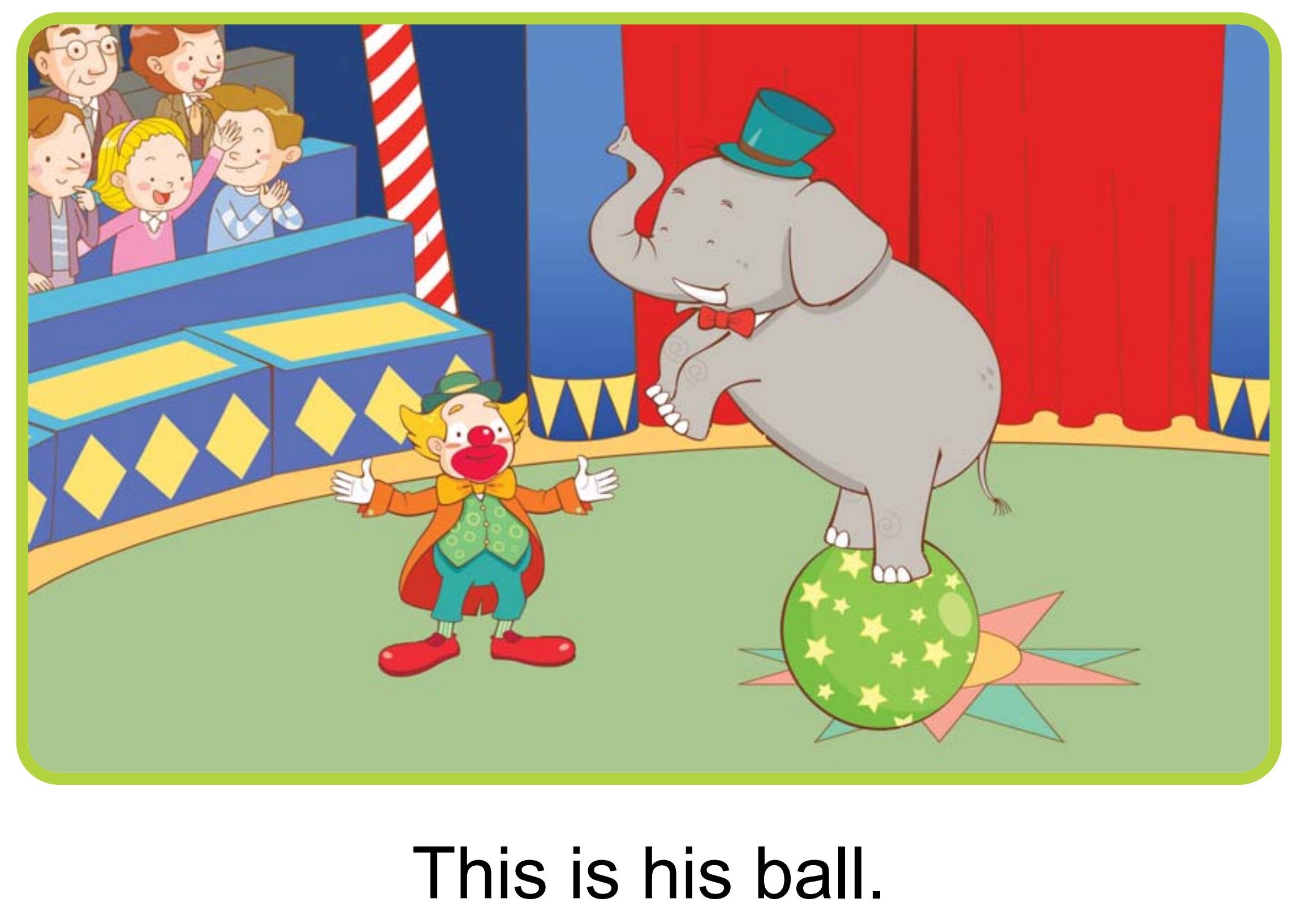 At the Circus绘本故事第4页