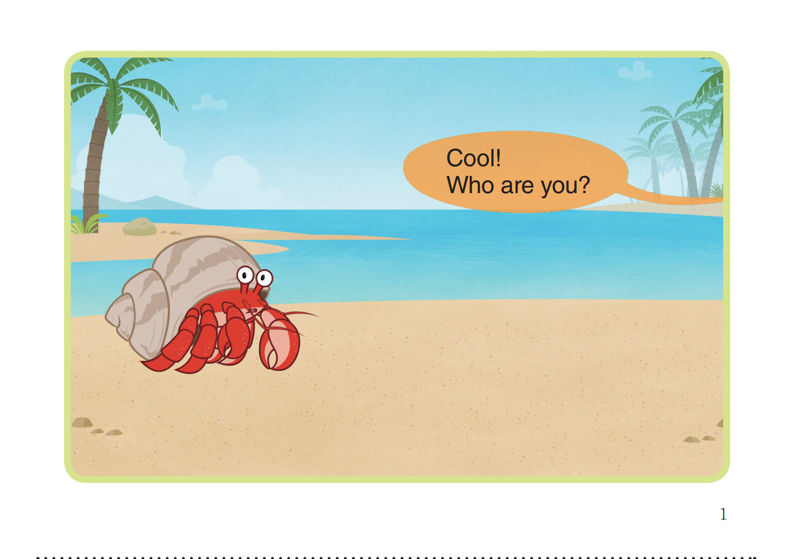 Land Hermit Crab绘本故事第2页