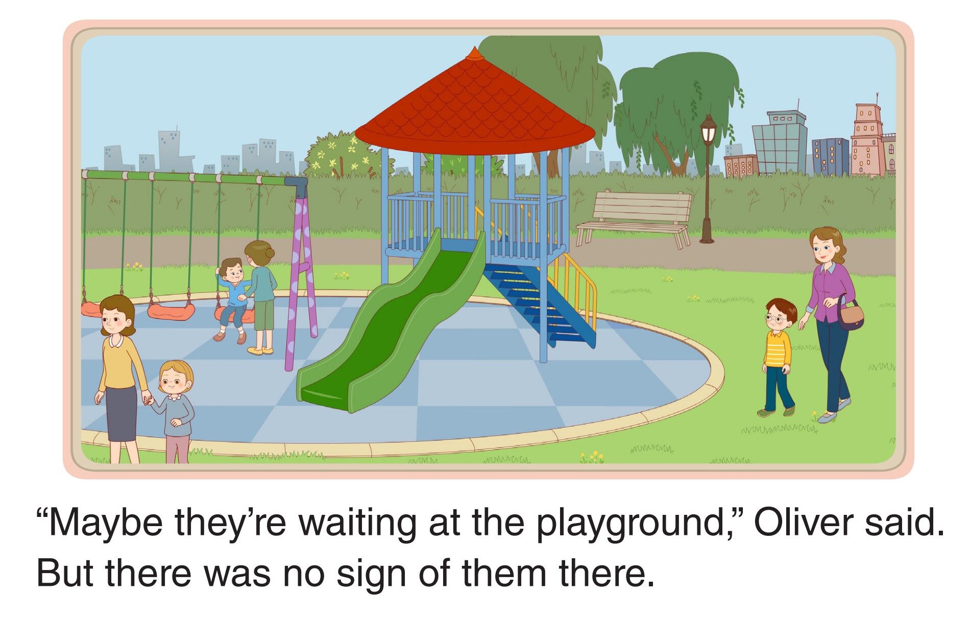 Meeting at the Park绘本故事第5页