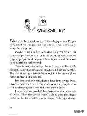 What Will I Be?绘本故事第2页