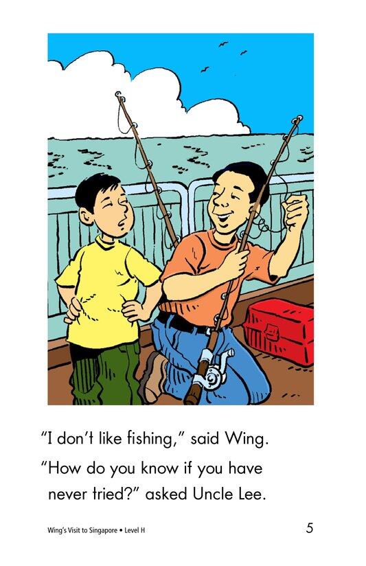 Wing's Visit to Singapore绘本故事第5页