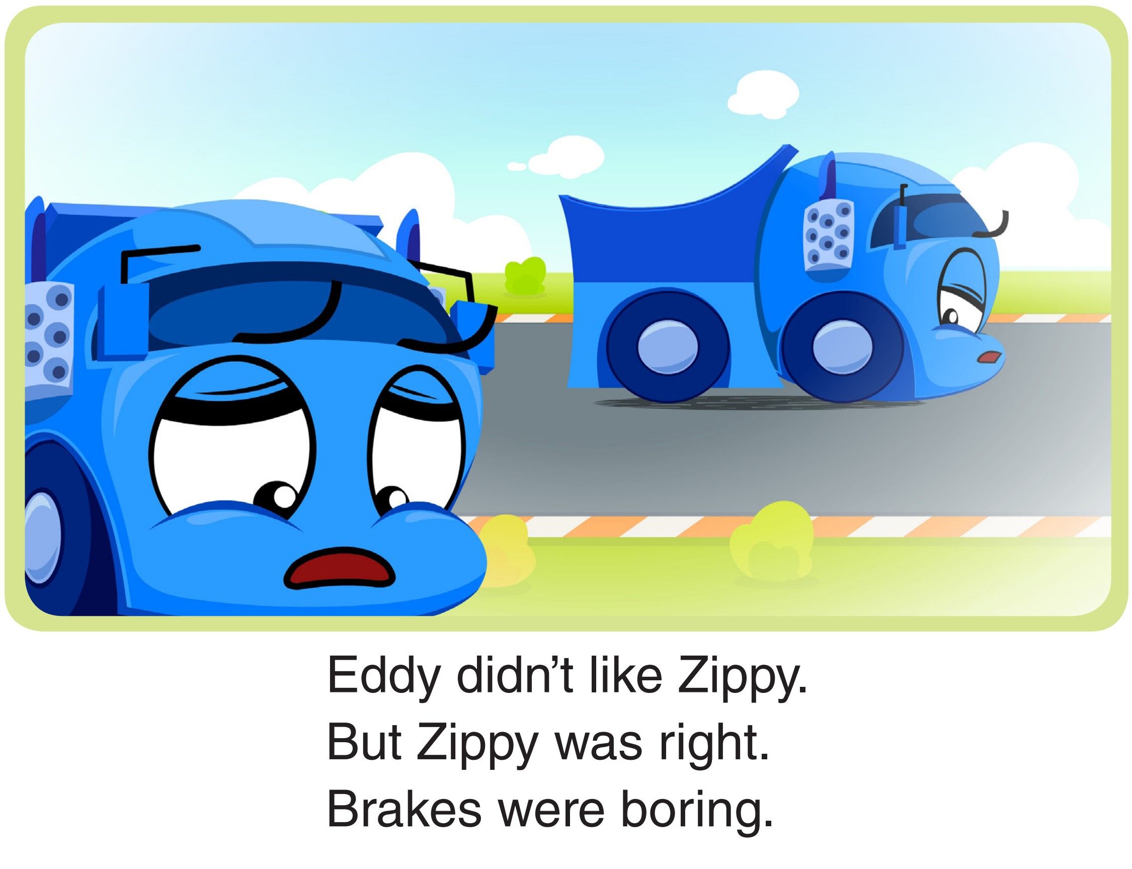 Brakes Are Boring绘本故事第4页