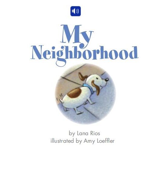 My Neighborhood绘本故事第2页