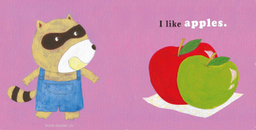  I like apples绘本故事第3页