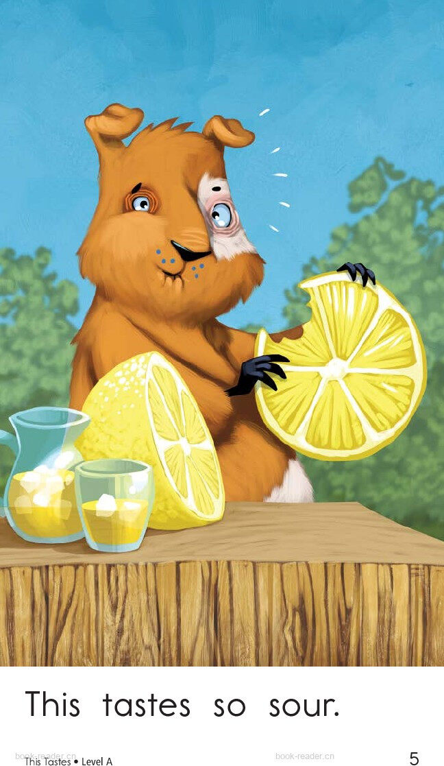 This tastes	绘本故事第5页