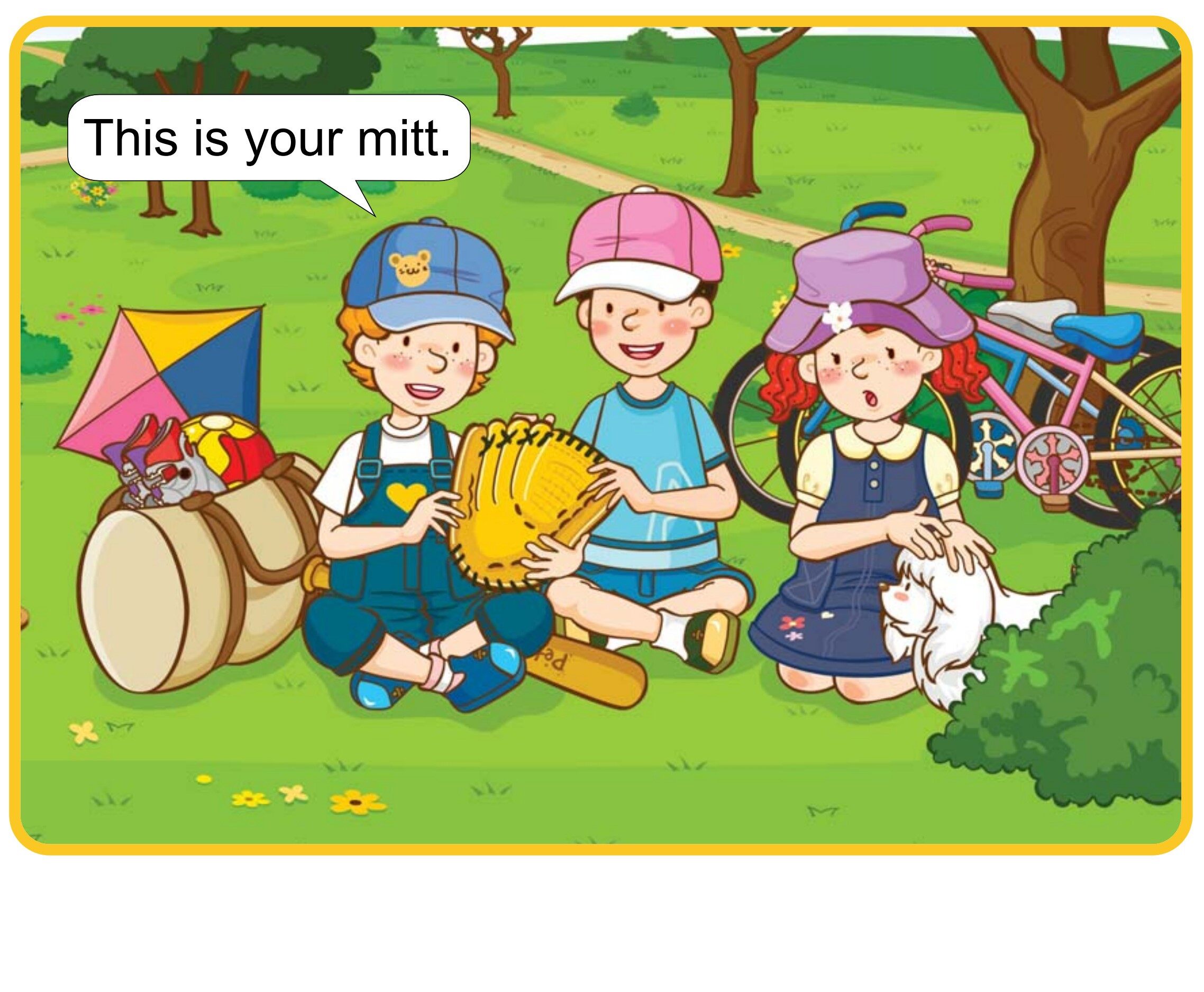 This Is My Bat绘本故事第3页