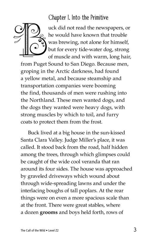 The Call of the Wild (Part 1)绘本故事第3页