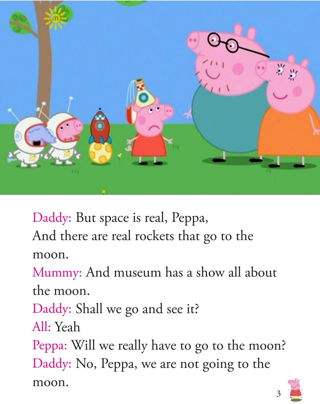 A Trip To the Moon绘本故事第5页