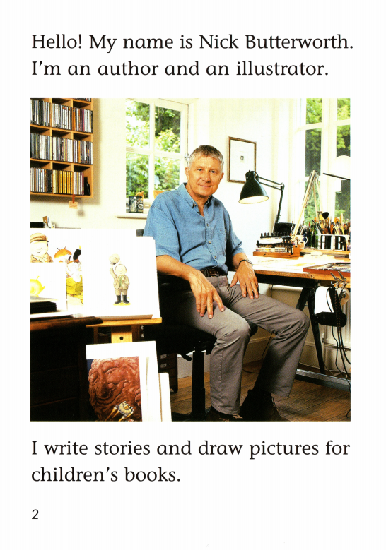 Nick Butterworth:Making Books绘本故事第3页