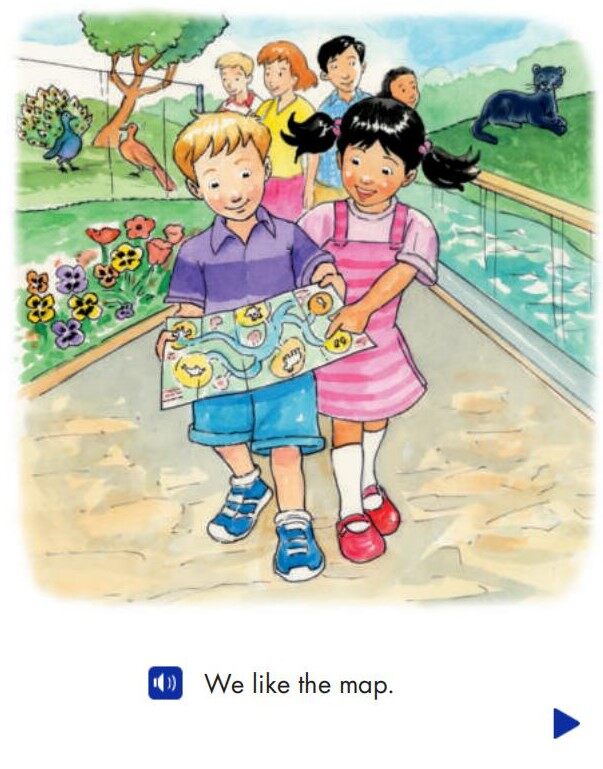 Tam and Sam Go to the Zoo绘本故事第4页