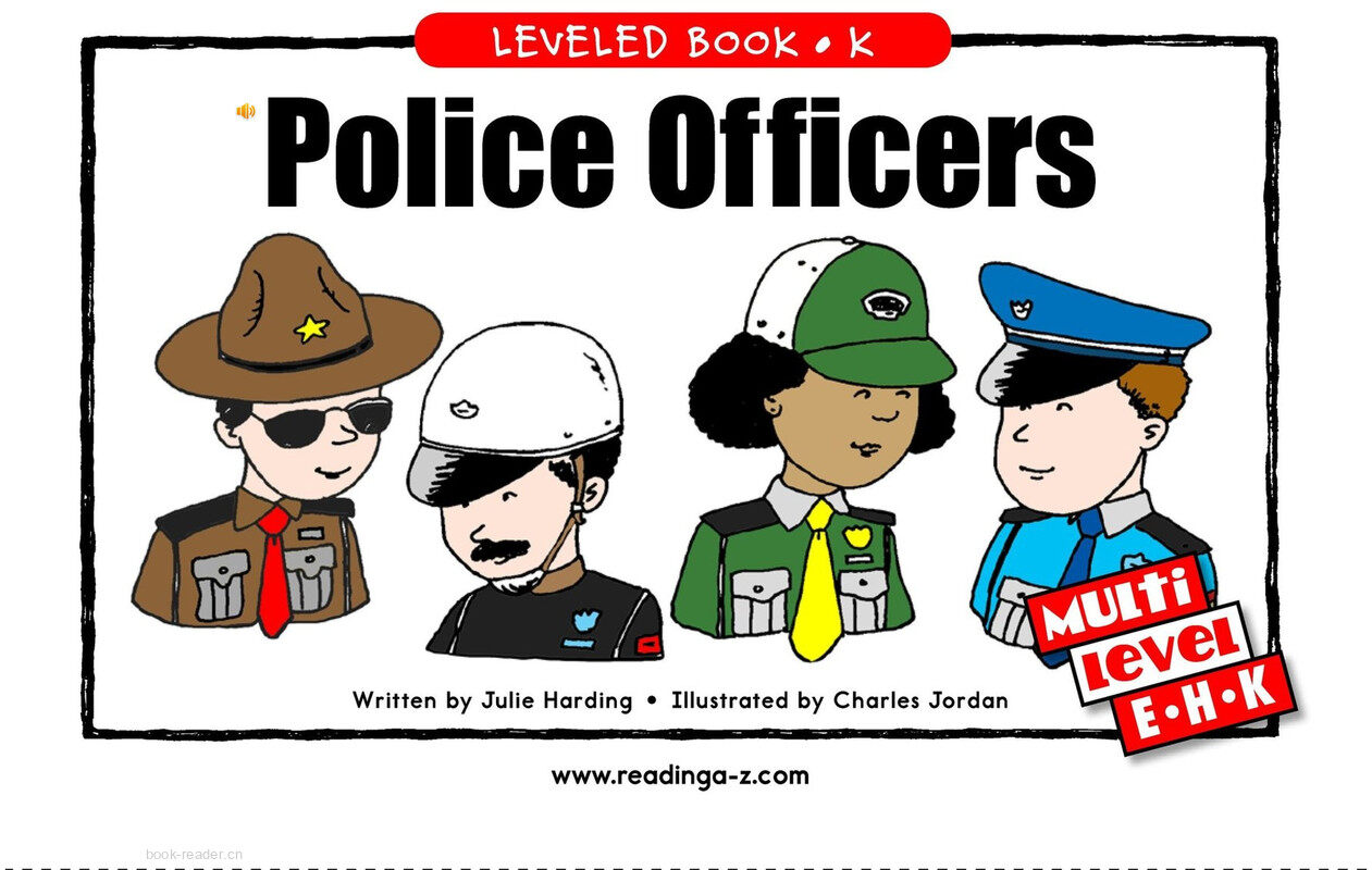 Police Officers绘本故事第2页