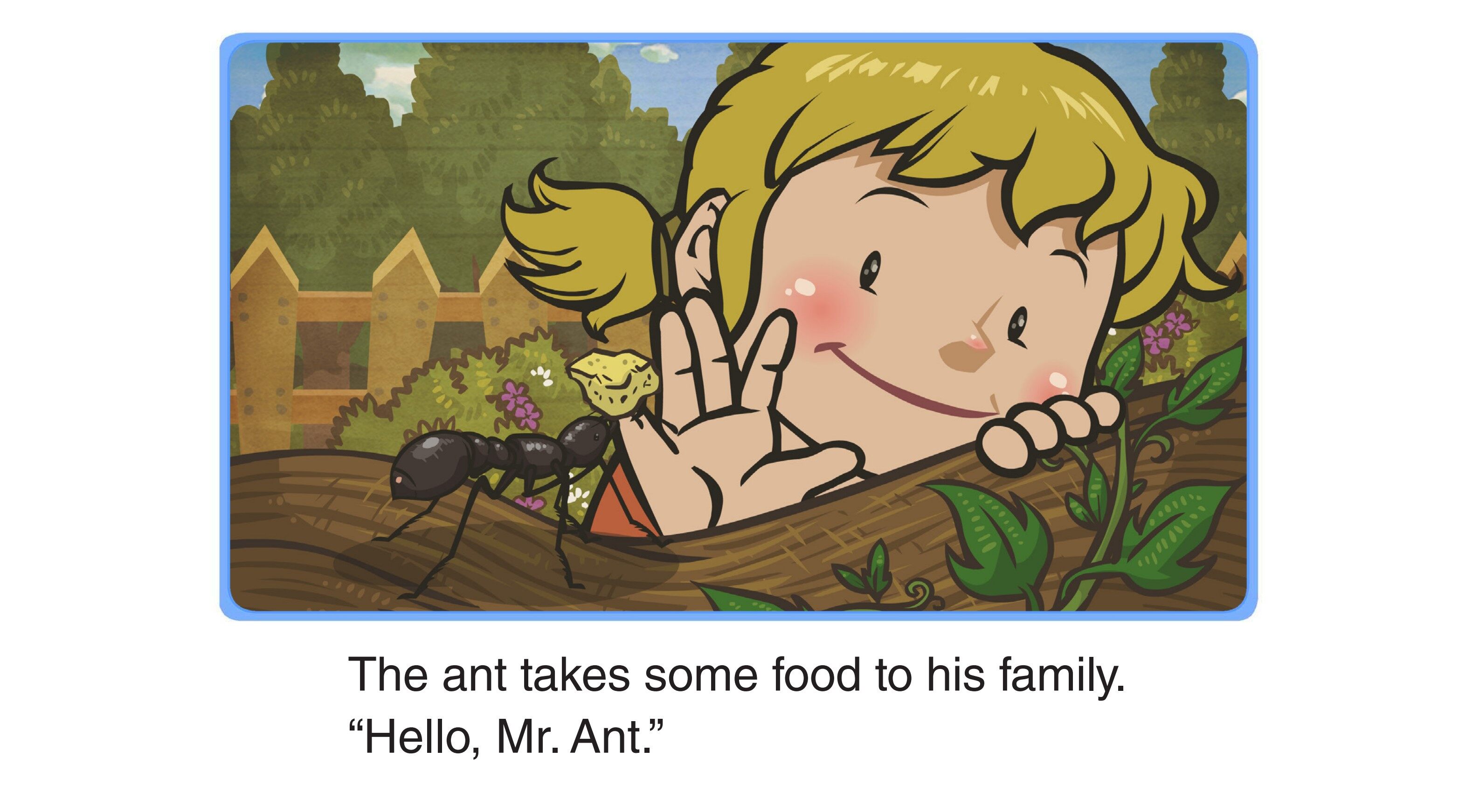 Visitors in My Garden绘本故事第5页