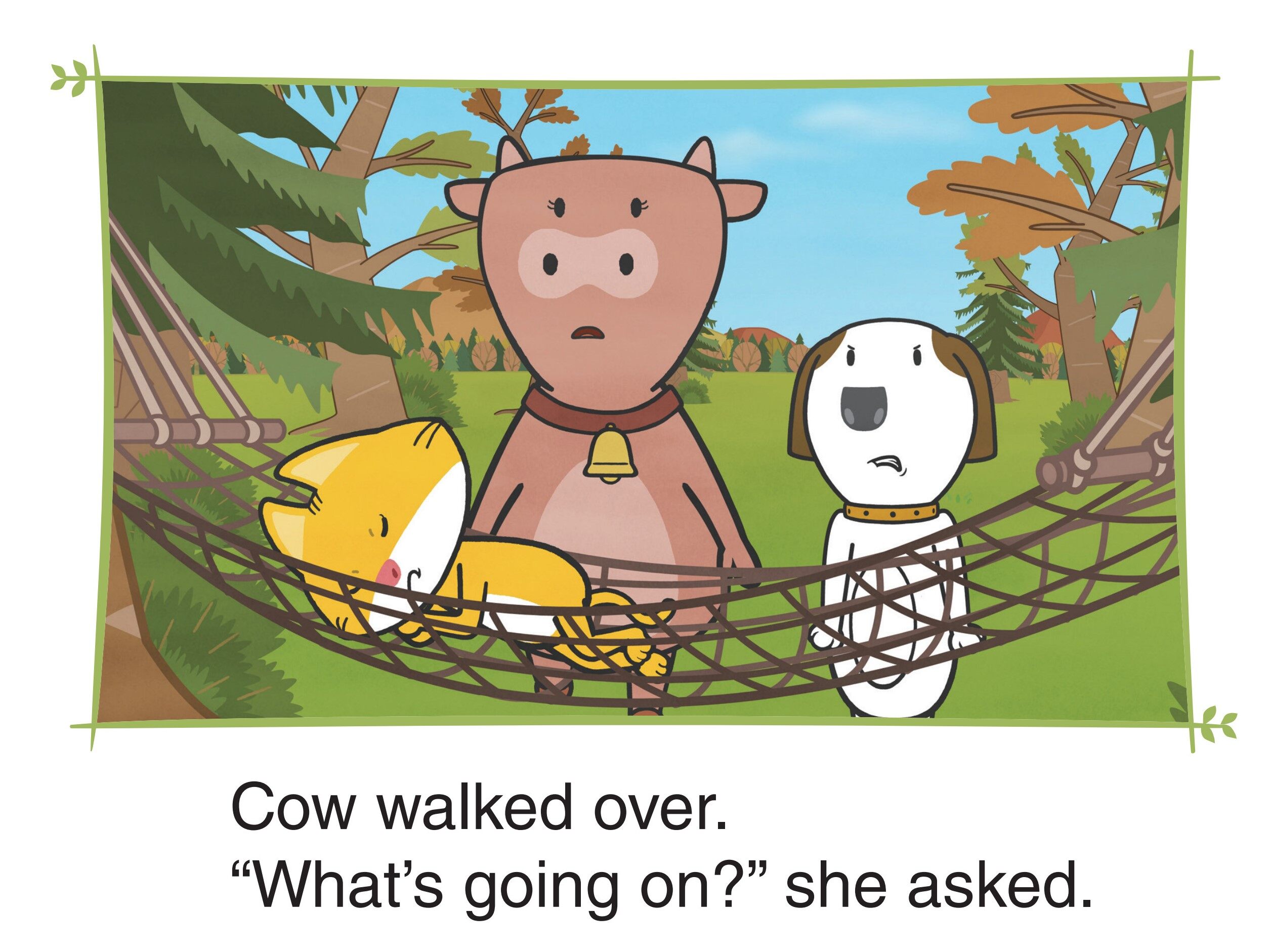 No Fair!绘本故事第4页