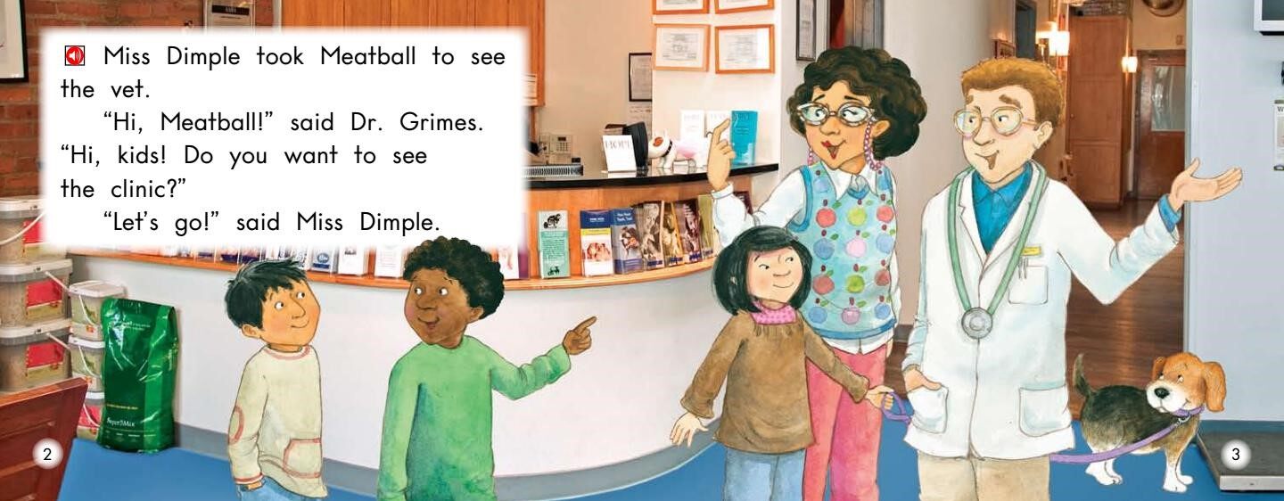 The Fun Club Goes to the Vet Clinic绘本故事第3页
