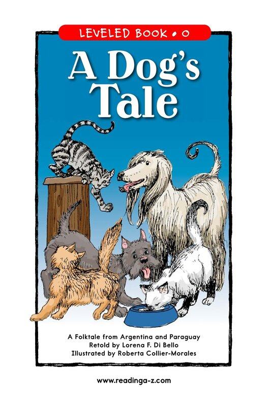 A Dog's Tale绘本故事第2页