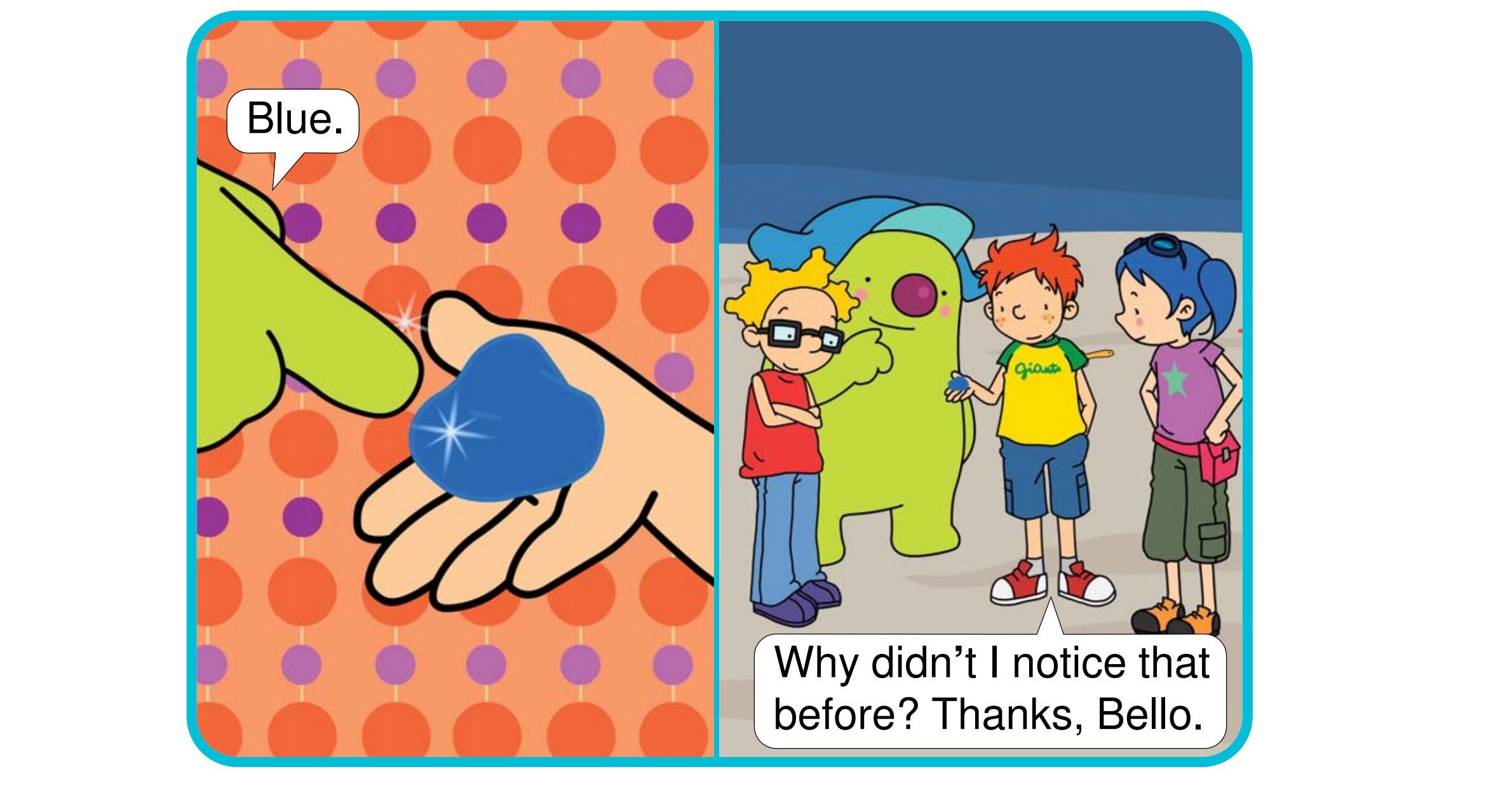 Bull's-eye!绘本故事第5页