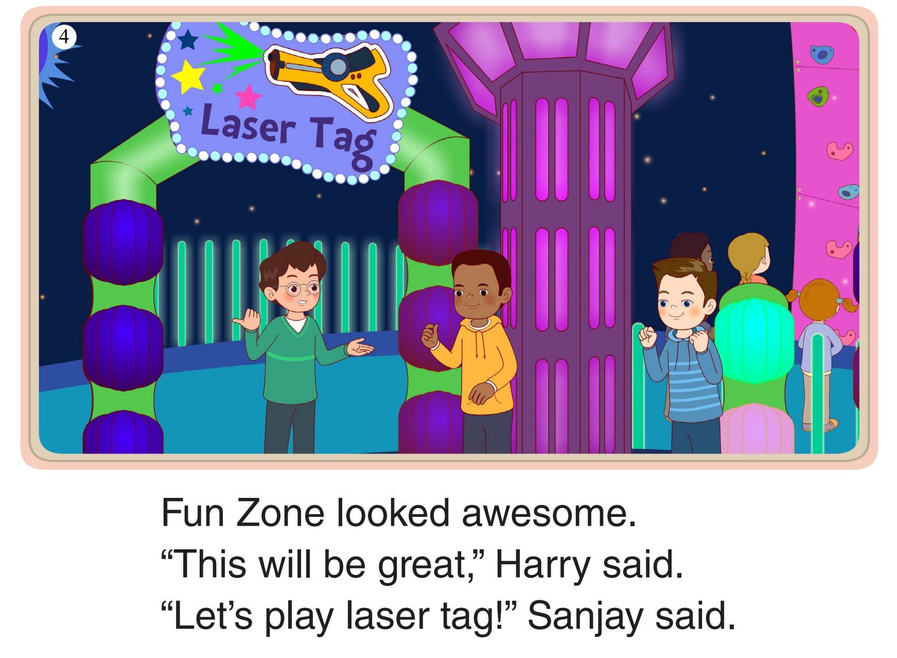 The Birthday Party绘本故事第5页