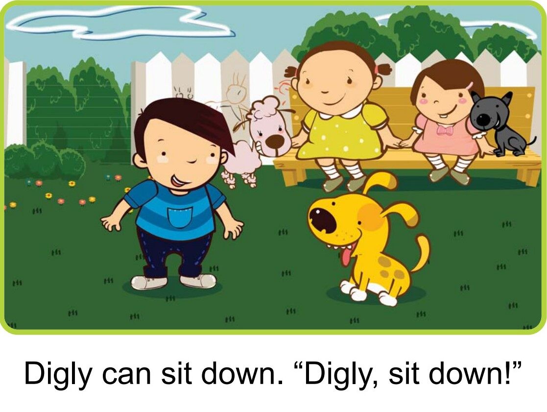Digly, Up and Down!绘本故事第4页