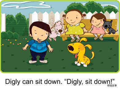 Digly, Up and Down!绘本故事第4页