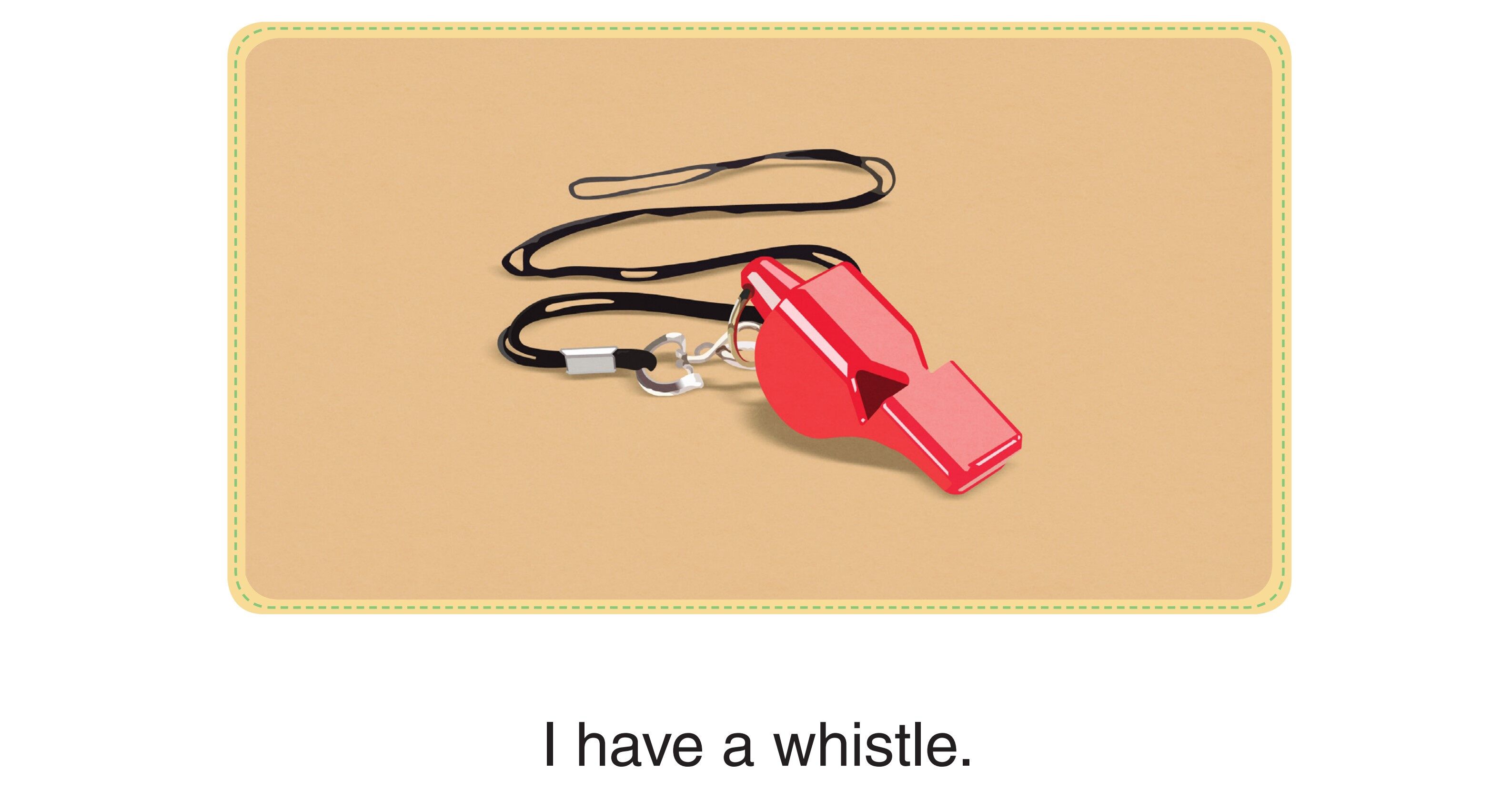 Who Am I -I Have a Whistle绘本故事第2页