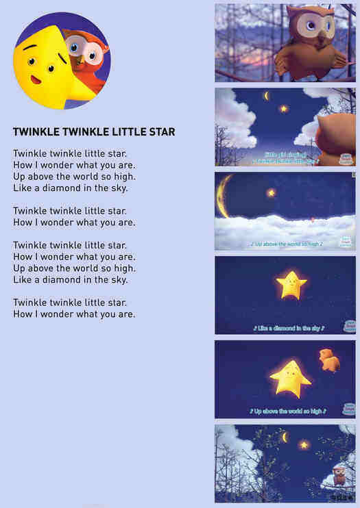 Twinkle Twinkle Little Star绘本故事第2页