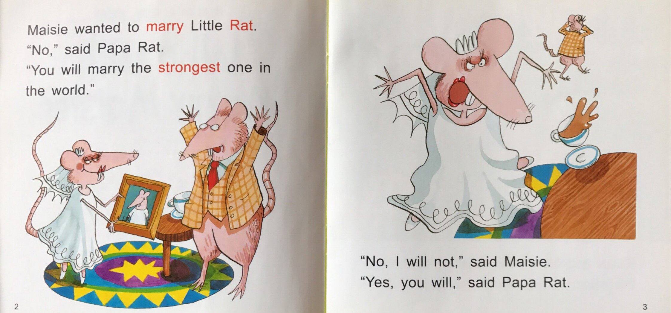 Who Will Marry Maisie?绘本故事第3页