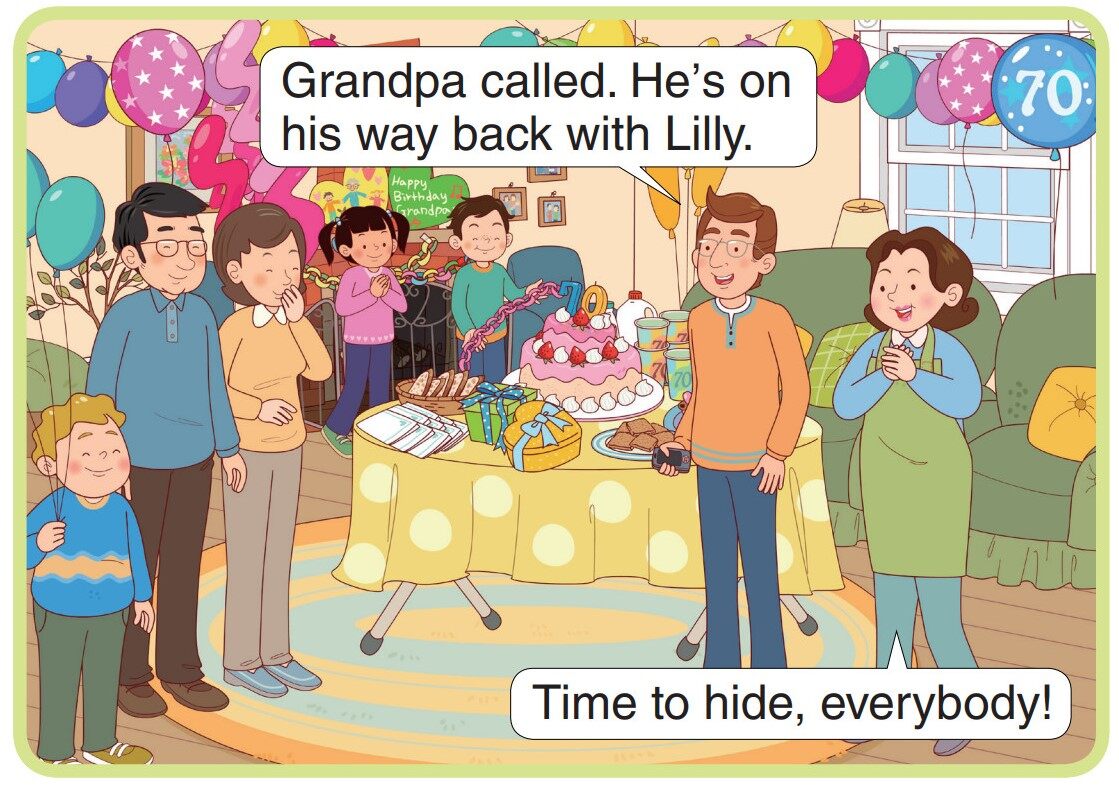 Surprise!绘本故事第5页