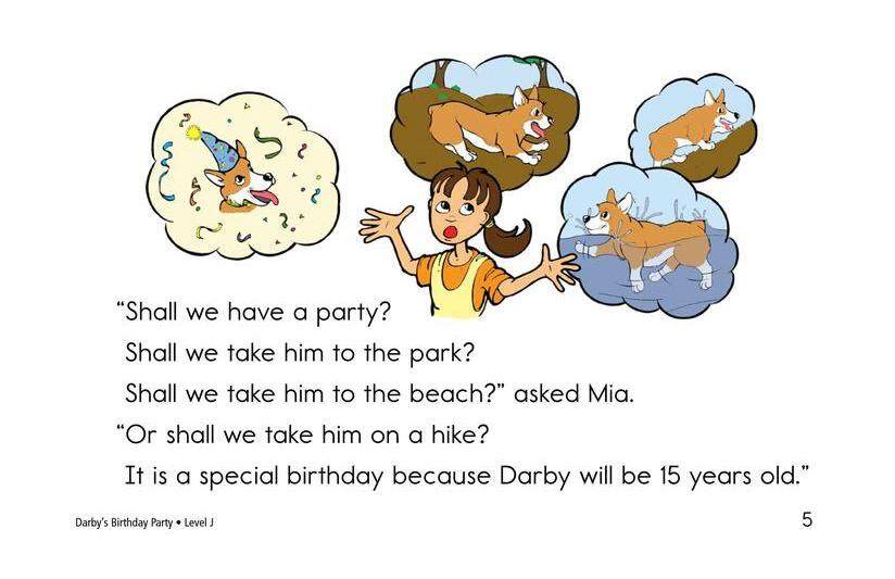 Darby's Birthday Party绘本故事第5页