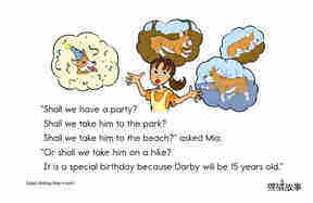 Darby's Birthday Party绘本故事第5页