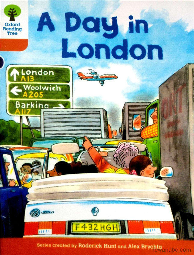 A Day in London绘本故事第2页