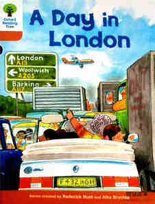 A Day in London绘本故事第2页