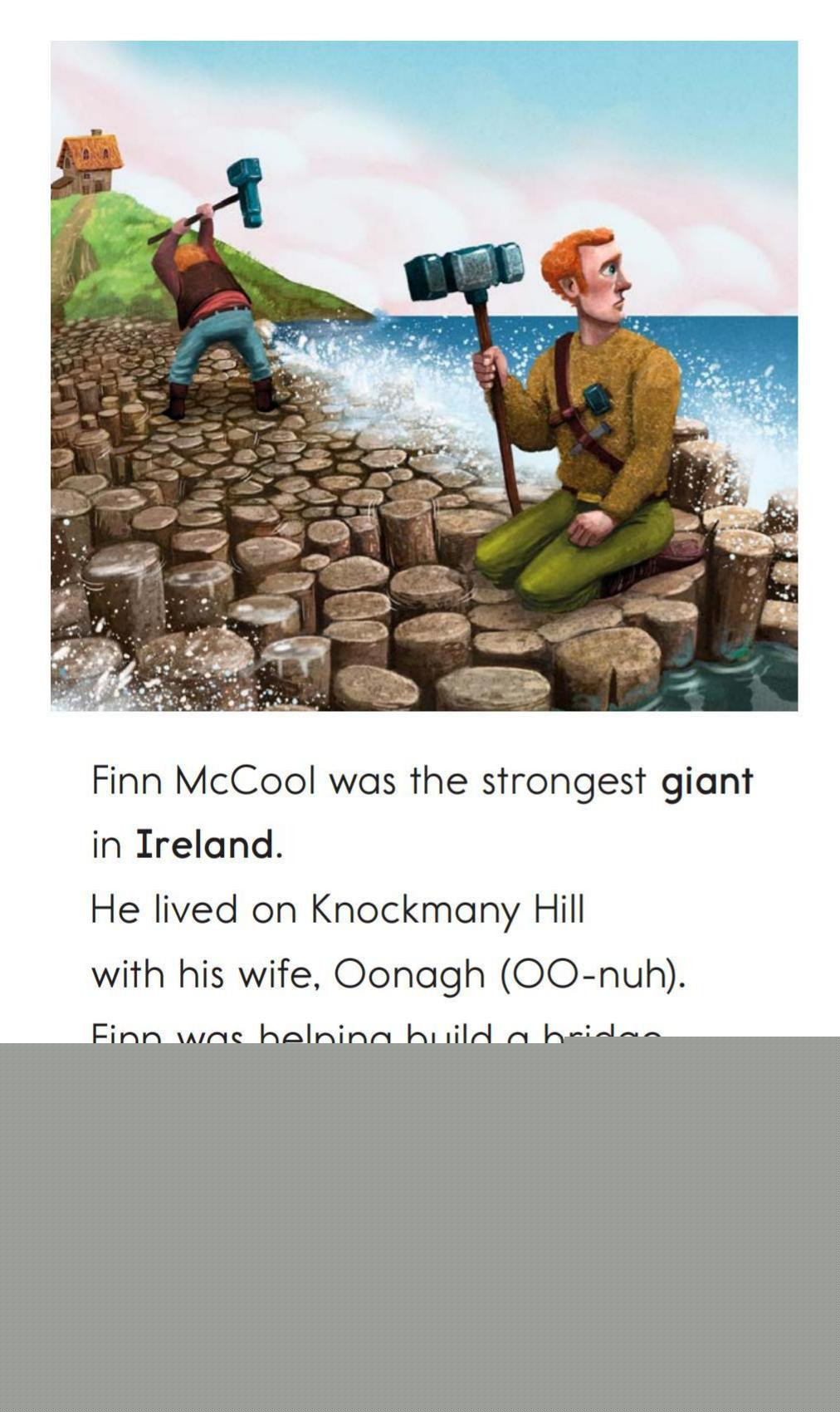 The Legend of the Giant's Causeway绘本故事第3页