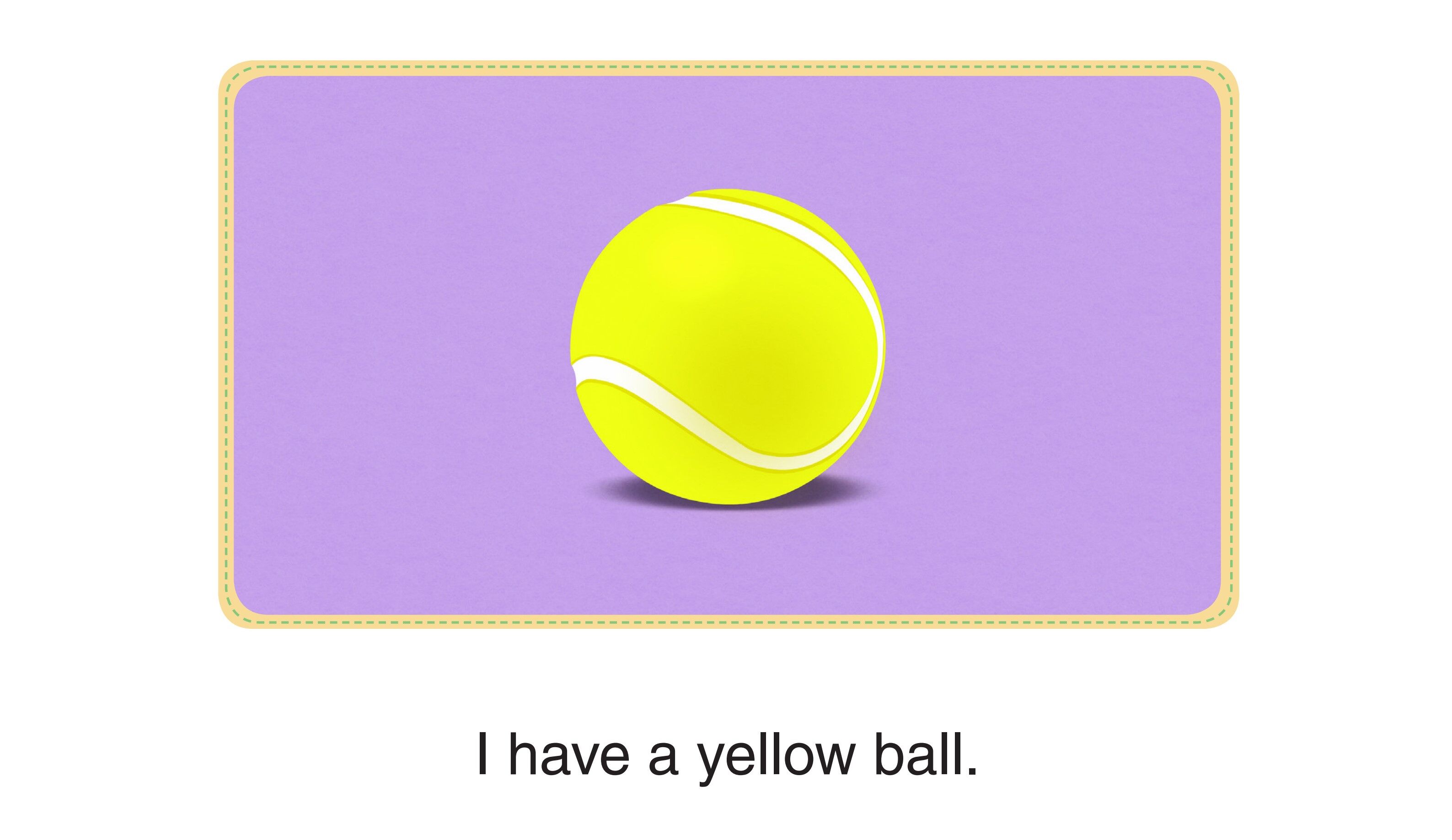 Who Am I  - I Have a Yellow Ball绘本故事第2页