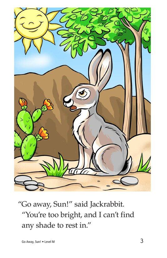 Go Away,Sun!绘本故事第3页