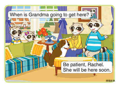 Welcome Home, Grandma!绘本故事第2页