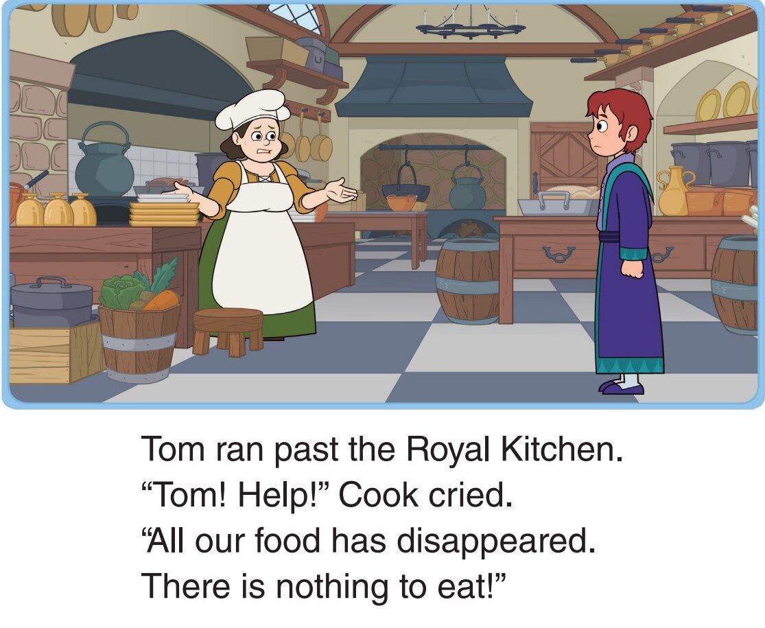 The Royal Grandmother's Wishes绘本故事第4页