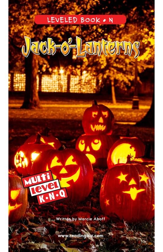 Jack o' Lanterns绘本故事第2页