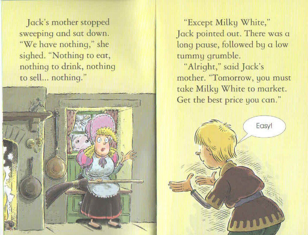 Jack and the Bean stalk绘本故事第5页