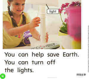GK ELL U10W3 Let's Save Earth绘本故事第5页
