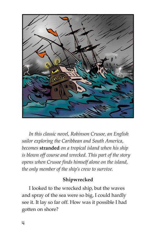 A Selection From Robinson Crusoe绘本故事第3页