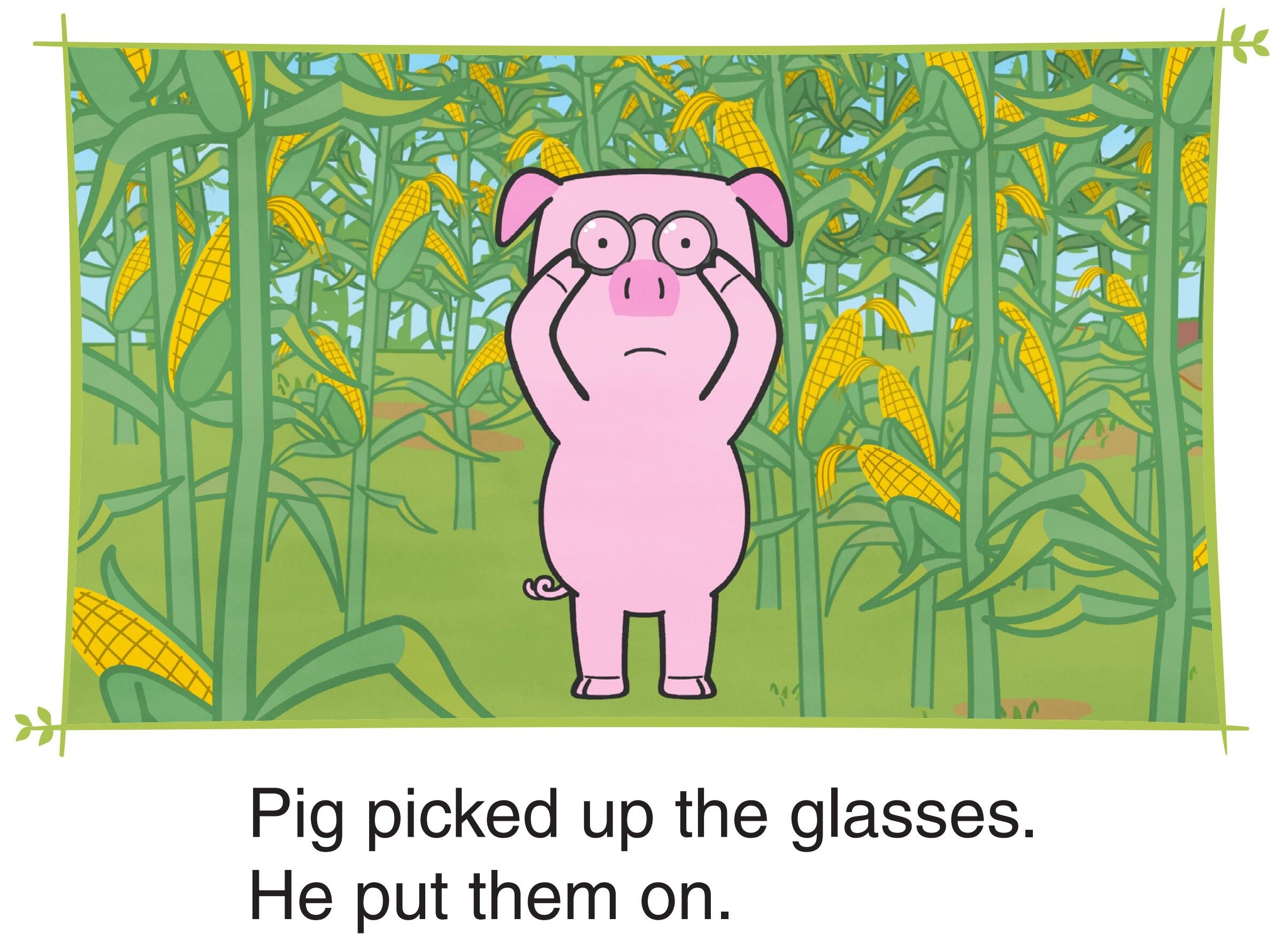 Pig Finds His Friends绘本故事第3页