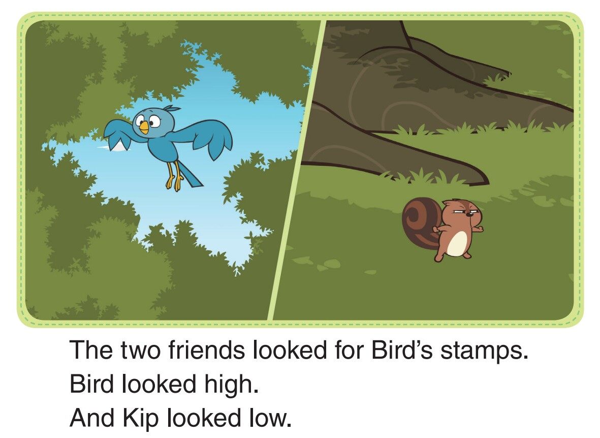 Stamps Everywhere!绘本故事第4页