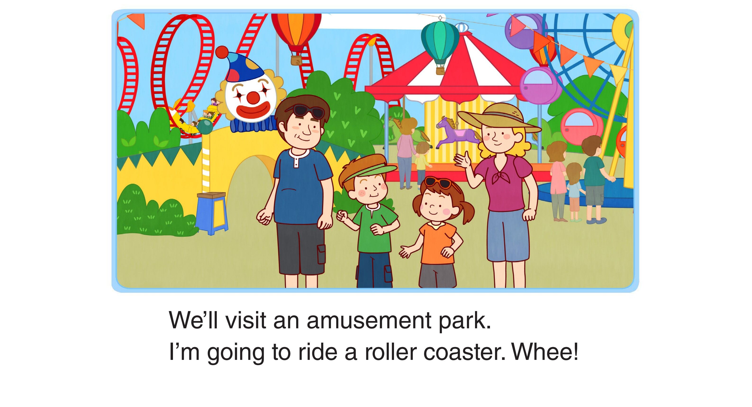 My Summer Vacation绘本故事第3页