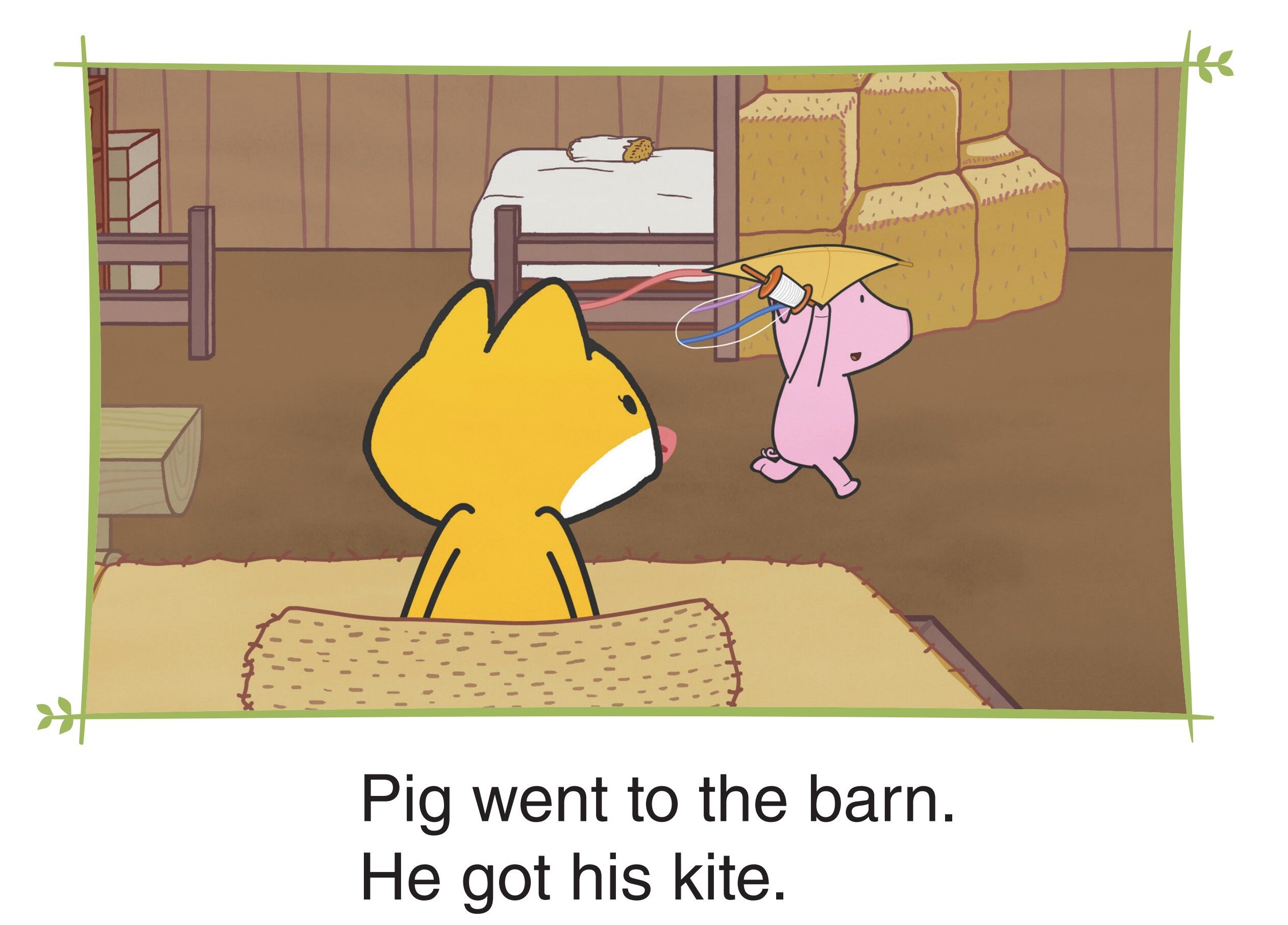 Pig's New Kite绘本故事第5页