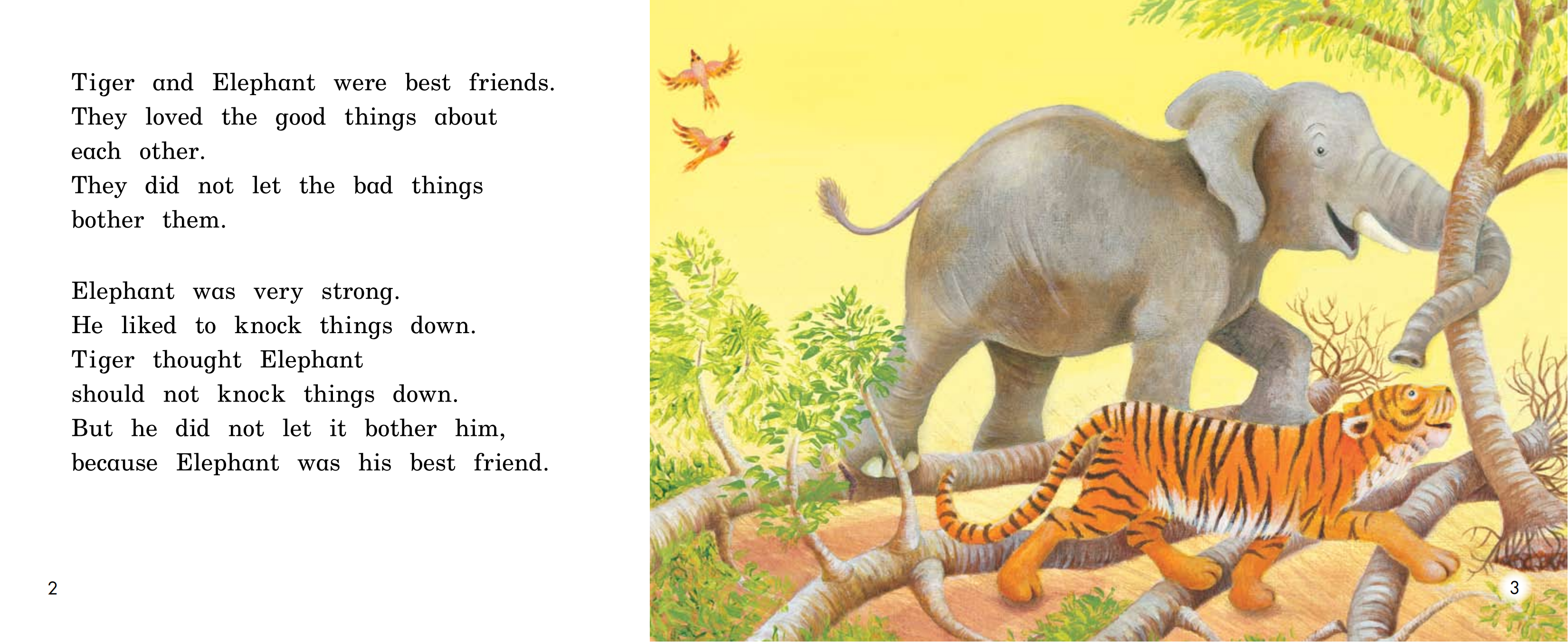 Elephant and Tiger绘本故事第3页