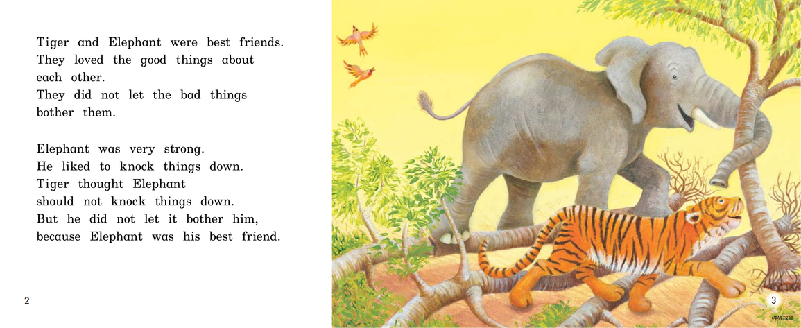 Elephant and Tiger绘本故事第3页