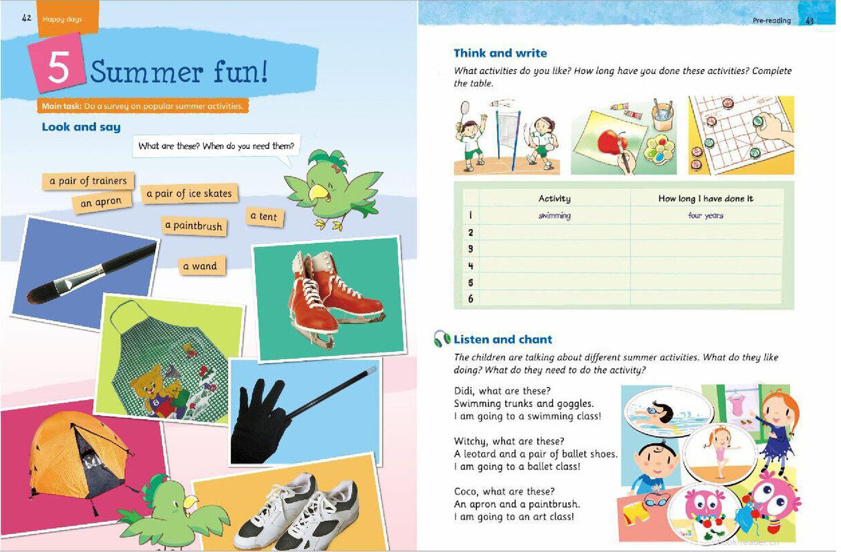 5B Unit 5 Summer fun!绘本故事第2页