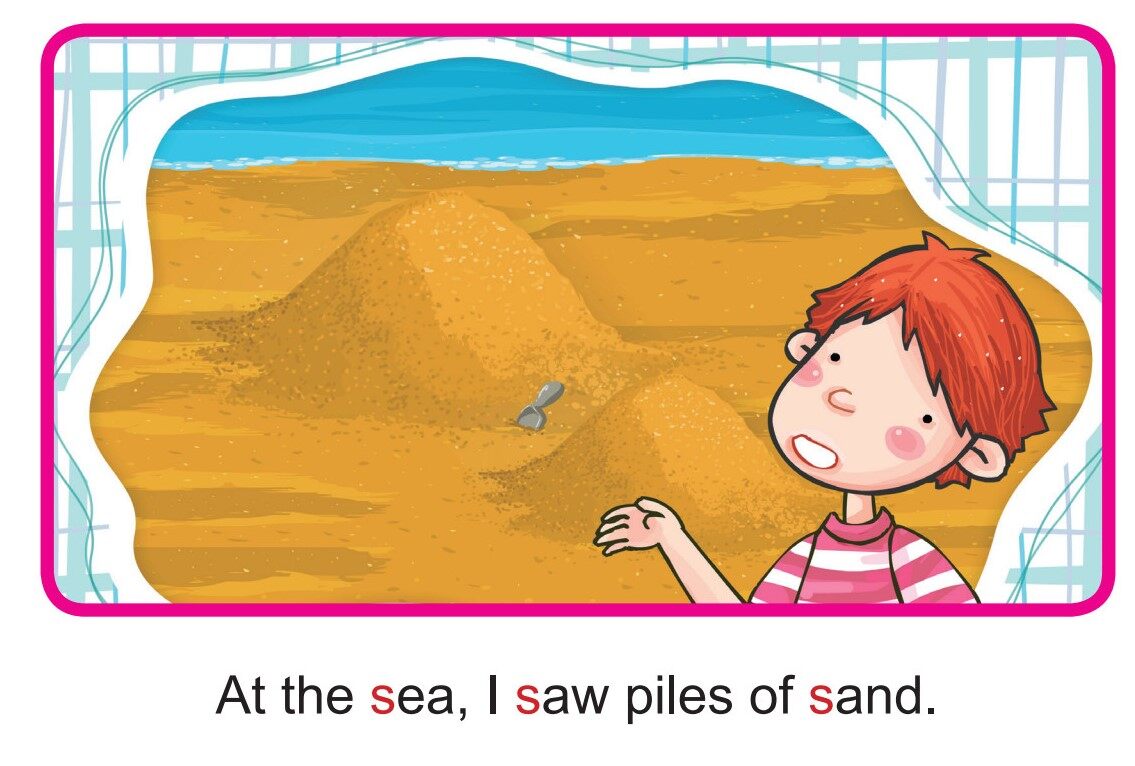 'S' words -  The Sea绘本故事第5页